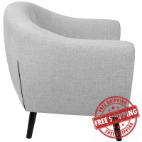LumiSource CHR-AZ-RKWL LGY Rockwell Chair in Light Grey
