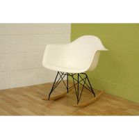 Baxton Studio Accent Chair White DC-311W-white