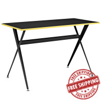 Modway EEI-1325-BLK Expound Desk in Black