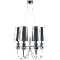 Modway EEI-1555 Tapestry Stainless Steel Chandelier in Silver