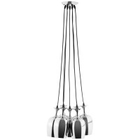 Modway EEI-1585 Goodwill Metal Chandelier in Silver