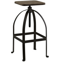 Modway EEI-2043-BRN Pointe Bar Stool in Brown