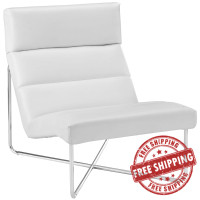 Modway EEI-2080-WHI Reach Lounge Chair in White