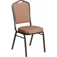 Flash Furniture HERCULES Stacking Banquet Chair Gold Fabric w/ Gold Vein Frame FD-C01-GOLDVEIN-GO-GG