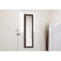 Baxton Studio GLD12211-Brown Reflections Jewelry Armoire