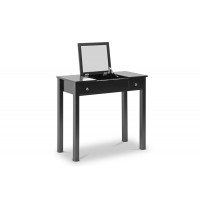 Baxton Studio GLT18070-Black Wessex Black Vanity Table