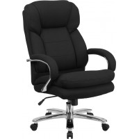 Flash Furniture GO-2078-GG HERCULES Series Black Fabric Executive Swivel Chair