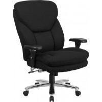 Flash Furniture GO-2085-GG HERCULES Series Black Fabric Executive Swivel Chair