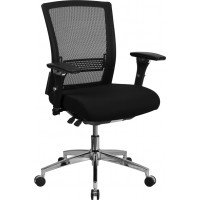 Flash Furniture GO-WY-85-8-GG 24/7 Mesh Office Chair in Black