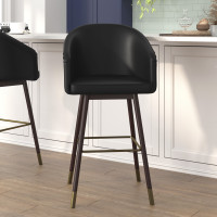 Flash Furniture 2-AY-1928-30-BK-GG Margo 30
