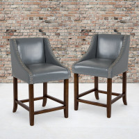Flash Furniture 2-CH-182020-24-LTGY-GG Carmel Series 24
