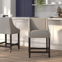Flash Furniture CH-182020-24-LTGY-F-GG Carmel Series 24