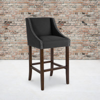 Flash Furniture CH-182020-30-BK-F-GG Carmel Series 30