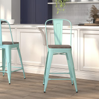 Flash Furniture ET-3534-24-MINT-WD-GG 24