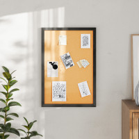 Flash Furniture HGWA-CK-20X30-BLK-GG Camden Rustic 20
