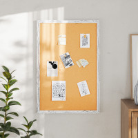Flash Furniture HGWA-CK-24X36-WHTWSH-GG Camden Rustic 24