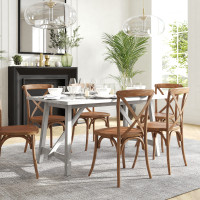 Flash Furniture KER-T-851-WHT-60-GG Everly 60