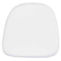 Flash Furniture LE-1-WH-KD-GG Kids Soft White Fabric Chiavari Chair Cushion