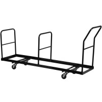 Flash Furniture Vertical Storage Folding Chair Dolly - 35 Chair Capacity NG-DOLLY-309-35-GG