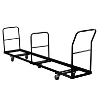 Flash Furniture Vertical Storage Folding Chair Dolly - 50 Chair Capacity NG-DOLLY-309-50-GG