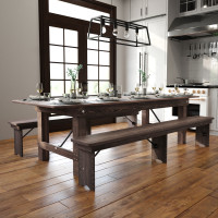 Flash Furniture XA-F-108X40-MG-GG HERCULES 9' x 40