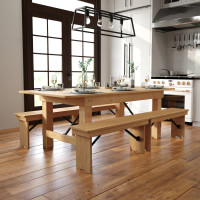 Flash Furniture XA-F-84X40-LN-GG HERCULES 7' x 40