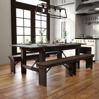 Flash Furniture XA-F-84X40-MG-GG HERCULES 7' x 40