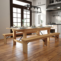 Flash Furniture XA-F-96X40-LN-GG HERCULES 8' x 40