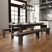 Flash Furniture XA-F-96X40-MG-GG HERCULES 8' x 40