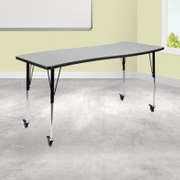 Flash Furniture XU-A3060-CON-GY-T-A-CAS-GG Mobile 26