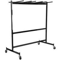 Flash Furniture XU-CT-DOLLY-GG Chair and Table Dolly in Black