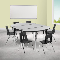 Flash Furniture XU-GRP-18CH-A3048CON-48-GY-T-A-GG 76