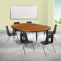 Flash Furniture XU-GRP-18CH-A3048CON-48-OAK-T-A-GG 76
