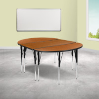 Flash Furniture XU-GRP-A3048CON-48-OAK-T-A-GG 3 Piece 76