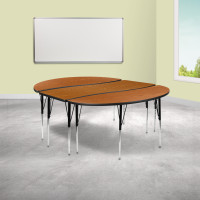 Flash Furniture XU-GRP-A3060CON-60-OAK-T-A-GG 3 Piece 86