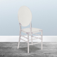 Flash Furniture Y-3-GG Flash Elegance Crystal Ice Stacking Florence Chair