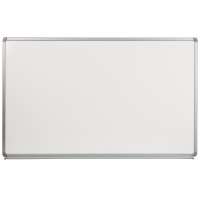 Flash Furniture YU-90X150-POR-GG Porcelain Magnetic Marker Board