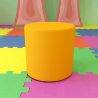 Flash Furniture ZB-FT-045R-18-YELLOW-GG Soft Seating Collaborative Circle for Classrooms and Common Spaces - 18