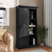 Flash Furniture ZG-026-BLK-GG Harrison 36