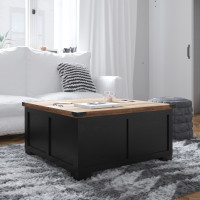 Flash Furniture ZG-ZP-030-BLK-GG Wyatt 35.75