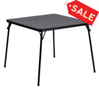 Flash Furniture Black Folding Card Table JB-2-GG