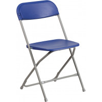 Flash Furniture LE-L-3-BLUE-GG Folding Chair in Blue