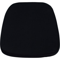 Flash Furniture Black Chiavari Chair Cushion for Wood Resin Chiavari Chairs LE-L-C-BLACK-GG