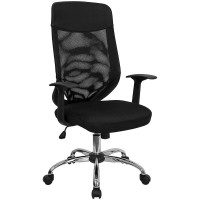 Flash Furniture High Back Mesh Office Chair with Mesh Fabric Seat LF-W952-GG