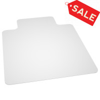Flash Furniture MAT-131858-GG Hard Floor Chairmat with Lip