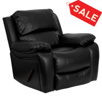 Flash Furniture Black Leather Rocker Recliner MEN-DA3439-91-BK-GG