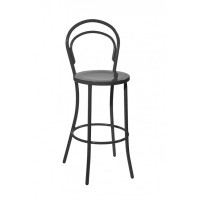 Mod Made MM-MC-006H-Black Steam Bar Stool 2-Pack