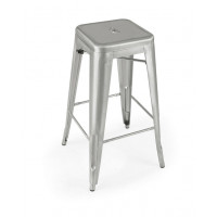 Mod Made MM-MC-009B Industrial Bar Stool 2-Pack
