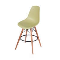 Mod Made MM-PC-016WH-Green Paris Tower Barstool 2-Pack