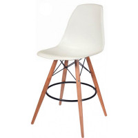 Mod Made MM-PC-016WH-White Paris Tower Barstool 2-Pack